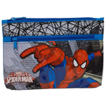 Spiderman astuccio bustina porta colori Azzurro 44477