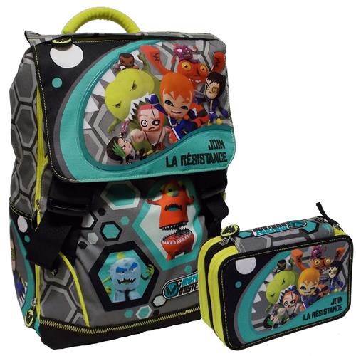 Mutant Busters Kit Zaino Estensibile + Astuccio completo 3 zip