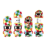 Mimobot Tokidoki USB 2.0 Chiavetta  Pen Flash Memory Drive 8 Gb Arlecchino