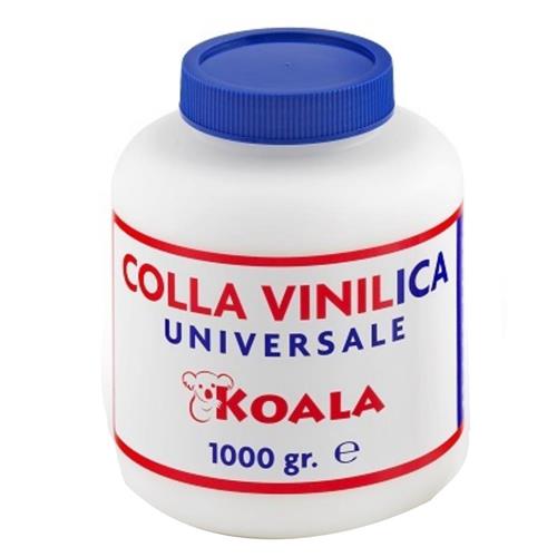 Koala Colla Vinilica Universale 1 kg. hobby carta cartone cuoio legno tela  sughero