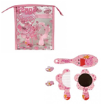 Peppa Pig Set Spazzola Specchio Pettine Elastici 186