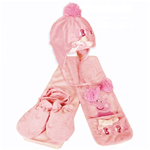 Peppa Pig Guanti e Cappellino Sciarpa Bebè 770