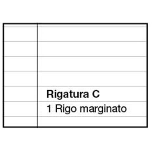 Biemme Quaderno Maxi A4 Minimal Righe C/Margine C 80Gr 1Pz 