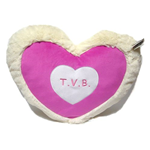 Cuore Bicolore Grande 47 cm T.V.B. Peluche 56263