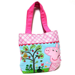 Peppa Pig Borsa Shopping in tela