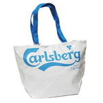 Carlsberg Borsa Shopper Maxi "Lady" Bianco 140190