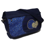 Denny Rose Borsa Tracolla Dots&Stripe Scuola