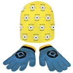 Minions Set Guanti e Cappello