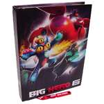 Big Hero 6 Diario Standard Nero Scuola 2015-2016 non datato