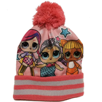 Lol Surprise Cappello invernale con pon pon VB18181 Rosa