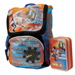 Generator Rex Set Zaino + Astuccio 3 zip Scuola