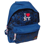 I Love Ny Zaino Americano Blu 56301