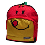 Smiley Zaino Americano Rosso Scuola
