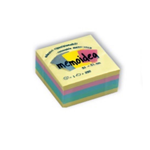 Memoidea Notes fogli removibili 51x51 colori Pastello cf. 250 fg.