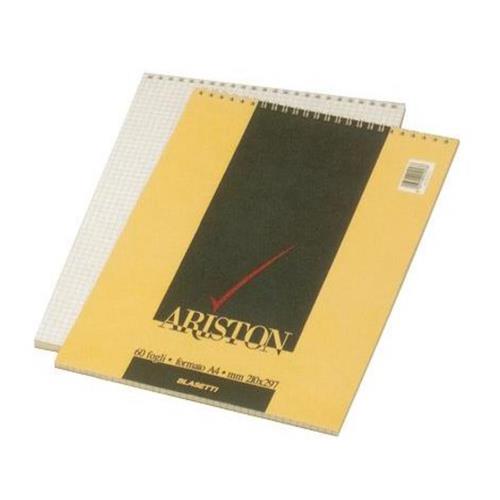 Blasetti Ariston Blocco Note con Spirale quadretto 5mm A5 15X21 cm 