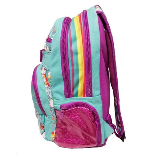 Zaino Unicorno Per Bambini Rosa - Leggero, Impermeabile, 27x10x20 Cm - Regalo Scuola Elementare