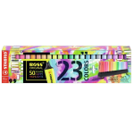 Stabilo Boss Original Evidenziatore conf. 23 Colori assortiti 9 Neon + 14 Pastel