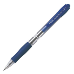 Pilot Super Grip Fine Blu Penna Sfera Con Meccanismo A Scatto