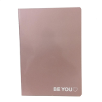 Be You Rose Gold Quaderno maxi rigatura quadretto 5 mm BE9M6000