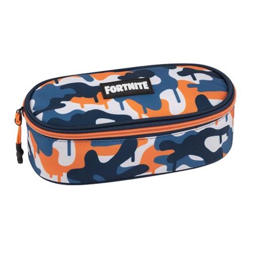 Astuccio 3 zip Fortnite blu