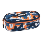 Fortnite astuccio ovale 65731 Blu Camo