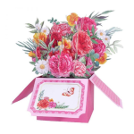 Origamo Florever Flobox Biglietto Auguri Vaso Fiori FB006 Sogno