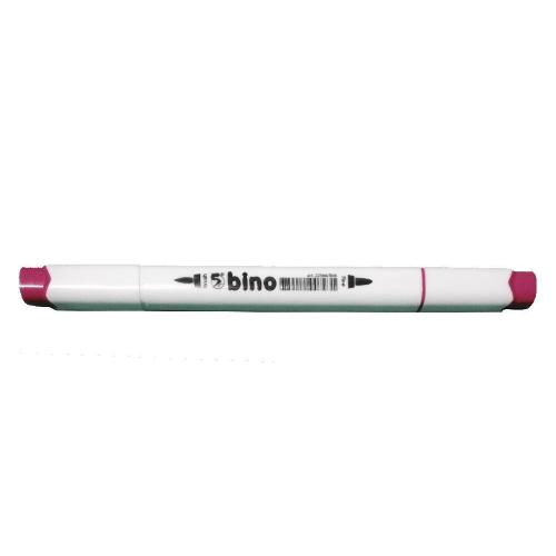 Spil Bino Brush Pennarello doppia punta Brush e Fine (Bordeaux