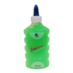 Spil Shine Fluo Colla con glitter 177 ml Verde
