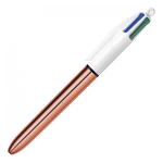 Bic 4 Colori Metal Rose Gold penna a sfera 1,0 mm