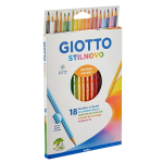 Giotto Stilnovo Pastelli colori confezione da 18 