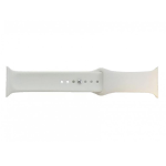 Nqeo Cinturino in silicone Bianco per Smartwatch nqeo500 compatibile Apple Watch cassa da 44 mm 