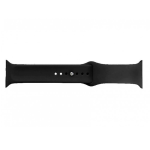 Nqeo Cinturino in silicone Nero per Smartwatch nqeo500 compatibile Apple Watch cassa da 44 mm 
