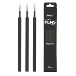 I-Total Refill per penna cancellabile inchiostro termosensibile conf. da 3 colore Nero 