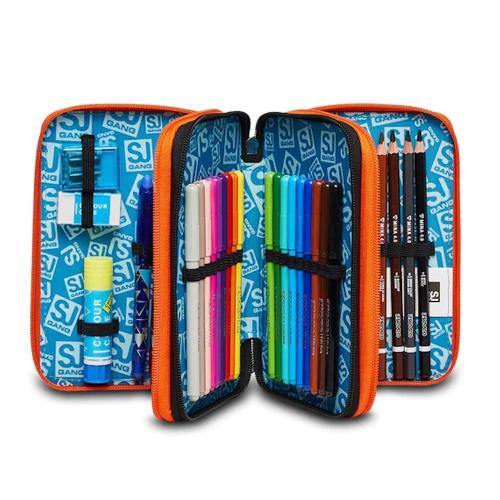 Seven SJ Gang Boy Astuccio Completo 3 zip RUSHPACK mostriciattoli 30C202362-431