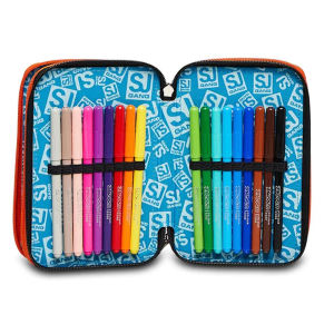 Seven SJ Gang Boy Astuccio Completo 3 zip RUSHPACK mostriciattoli 30C202362-431