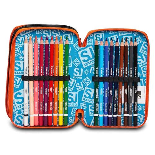 Seven SJ Gang Boy Astuccio Completo 3 zip RUSHPACK mostriciattoli 30C202362-431