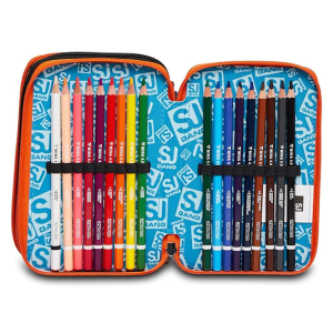 Seven SJ Gang Boy Astuccio Completo 3 zip RUSHPACK mostriciattoli 30C202362-431