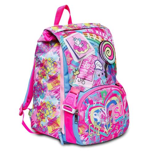 Seven SJ Gang Girl Zaino UNISELFIE Unicorno 20C202364 530 Scuola Zaino estensibile prezzo scontato offerta astuccio completo Bambina orecchie movibili Bagheria Palermo Casteldaccia Porticello Santa Fl...