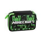 Minecraft Astuccio 3 zip completo Green 70387