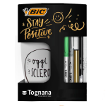 Bic Kit Tazza Tognana + penne e marker 