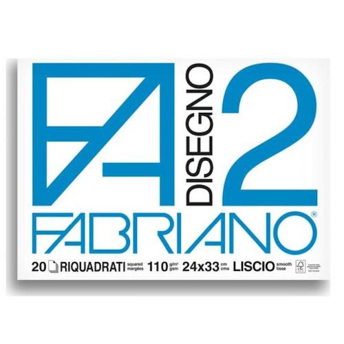 Fabriano F4 24x33 20fg Squadrato