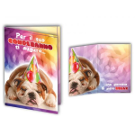 RF Biglietto Auguri Compleanno Cane BullDog 1462