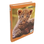WWF Diario scuola 12 mesi datato Fotografico Leopardo 2024-2025