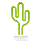 Nqeo Lampada Led Neon Shine Cactus a forma di Pianta