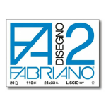 Fabriano Album F2 24X33 20 Fogli Liscio