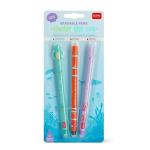 Legami Penna Cancellabile Gel Set 3 penne Sea Mare Tartaruga Pesce Pagliaccio Cavalluccio Marino  EPSETKIT7
