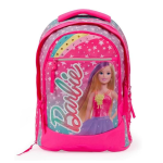 Barbie Zaino Round Estensibile Rosa Stelline