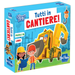 Tutti in Cantiere Puzzle 3D e Libro 