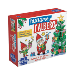Facciamo L'albero La scatola contiene albero 3D 55 cm decorazioni e palline libro con tante attività
