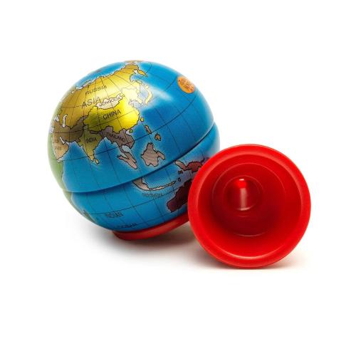 Temperino Legami Mappamondo - 1 Foro - Base Plastica e Globo Metallo